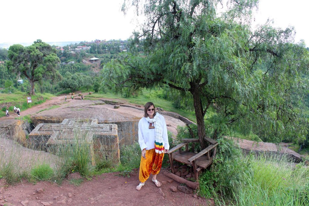 Lalibela from on high