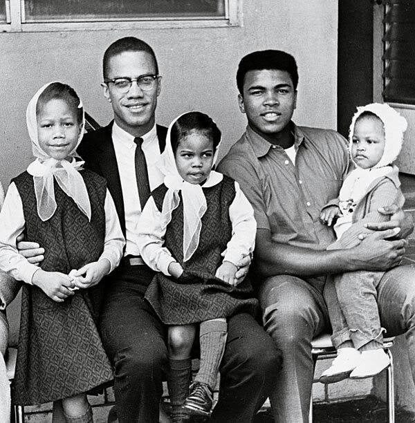 Malcolm X & Muhammad Ali 